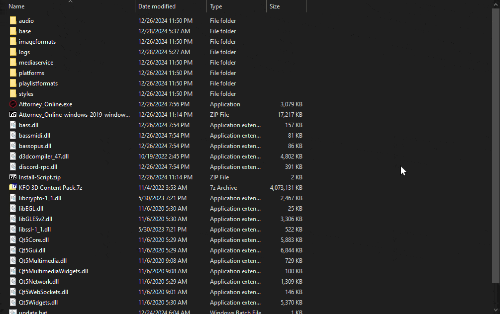 Steps shown as a gif